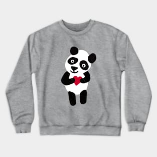 Panda bear cute wildlife animal Crewneck Sweatshirt